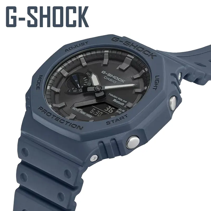 Casio G-Shock Blue Tough Solar (Bluetooth) Men's Watch  GA-B2100-2A